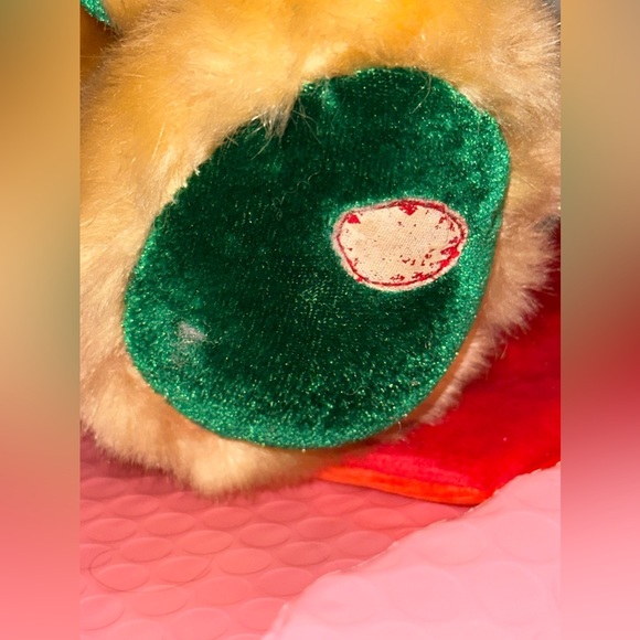 Vintage Dan Dee Talking Plush Bear Reads True Story of Christmas Animated Lights - Picture 7 of 9